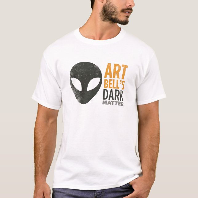 Kunst-Bell dunkle Angelegenheit (alien-Kopf) T-Shirt (Vorderseite)