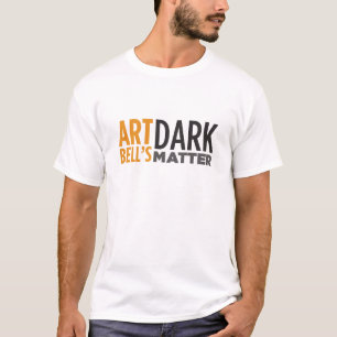 Kunst-Bell dunkle Materie T-Shirt