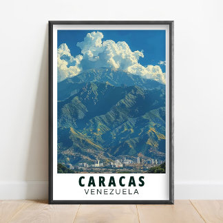 Kunst Caracas - Avila Berg Poster- Avila Venezuela Poster