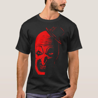 Kunst, Clown und gruseliges Blut T-Shirt