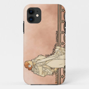 Kunst-Deko Alphonse Mucha Case-Mate iPhone Hülle