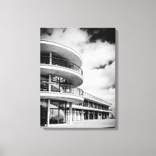 Kunst-Deko-Architektur De La Warr Pavilion Leinwanddruck