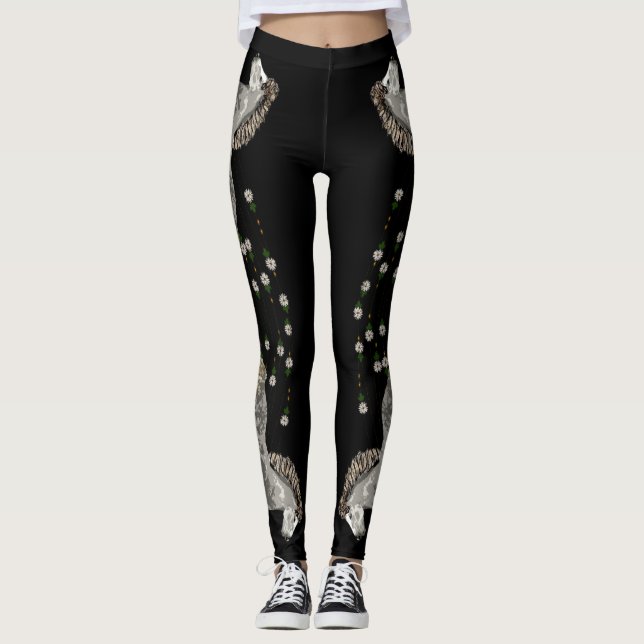 Kunst-Deko Astra Leggings (Vorderseite)