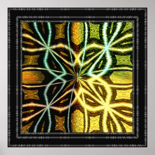 KUNST-DEKO-BESCHAFFENHEIT #07 POSTER