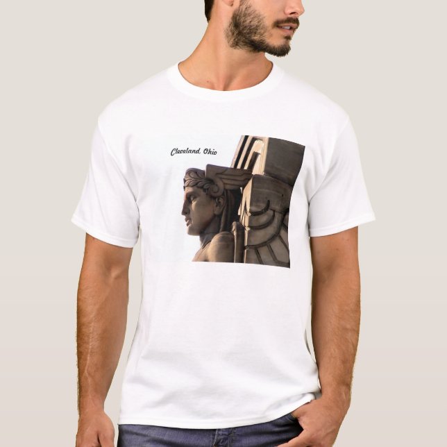 Kunst-Deko-Brücke Cleveland, OH- T - Shirt (Vorderseite)