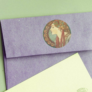 Kunst-Deko-Dame Stickers