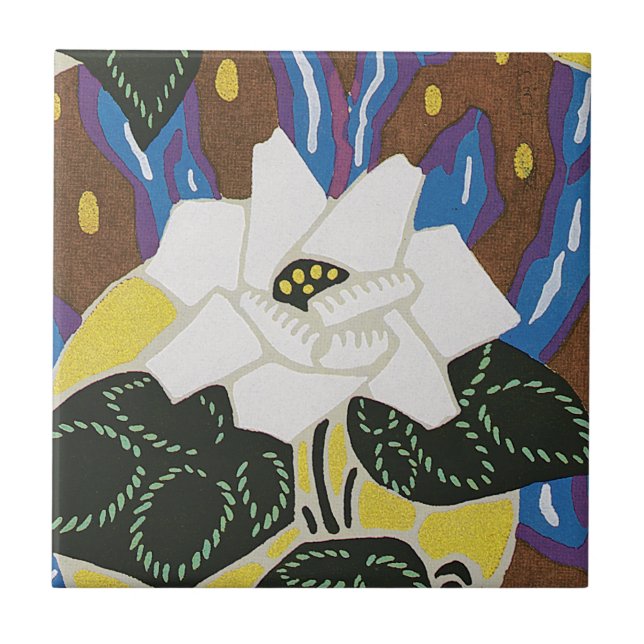 Kunst-Deko-Entwurf #12 bei Sunshinedazzle Fliese (Vorderseite)