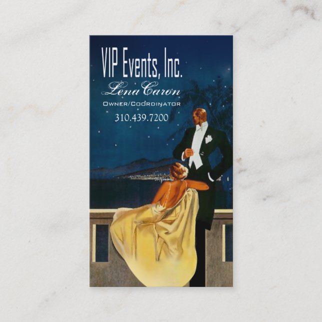 "Kunst-Deko-" - Ereignis-Planer, Koordinator Visitenkarte (Vorderseite)