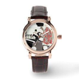 Kunst-Deko Gatsby Uhr