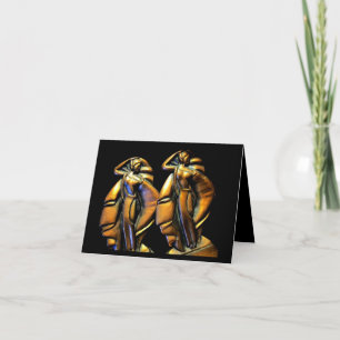 Kunst-Deko-Geburtstags-Karte durch Studio Boheme Karte