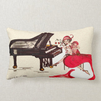 Kunst-Deko Lendenkissen