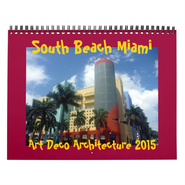 Kunst-Deko Miami 2015 Kalender (Titelbild)