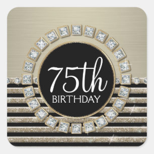 Kunst-Deko-moderner horizontaler Quadratischer Aufkleber