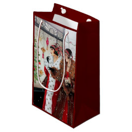 Kunst-Deko retro Vintages Weihnachtsdamen-Party Kleine Geschenktüte