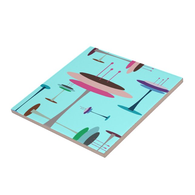 Kunst-Deko-Türme Fliese (Seite)