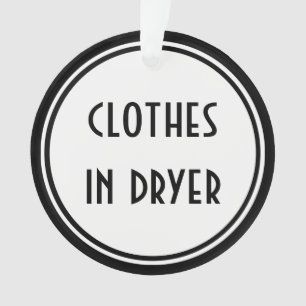 Kunst-Deko ~ Wäscherei-Raum-Tür-Aufhänger Ornament