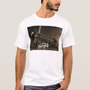 Kunst-Deko-Zug New York zentraler Vintager T-Shirt