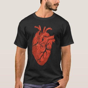 Kunst der Anatomie des Herzens T-Shirt
