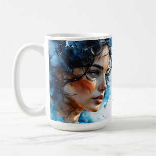 Kunst der doppelten Exposition Kaffeetasse