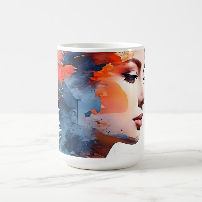 Kunst der doppelten Exposition Kaffeetasse (Mittel)