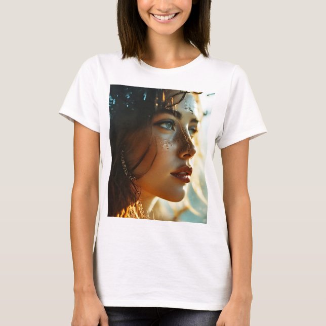 Kunst der doppelten Exposition T-Shirt (Vorderseite)