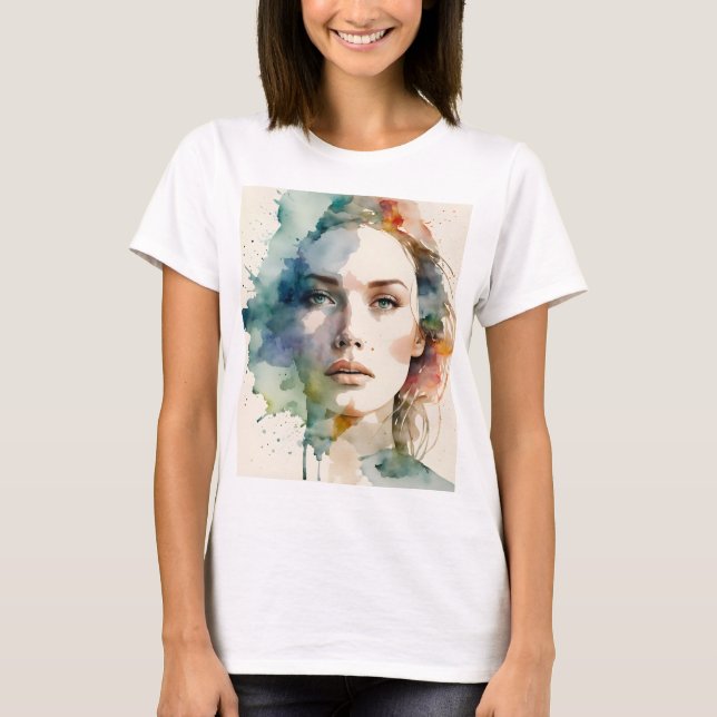 Kunst der doppelten Exposition T-Shirt (Vorderseite)