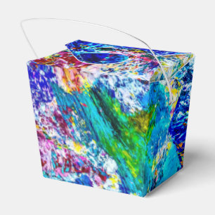 Kunst der Farbpalette lustig Geschenkschachtel