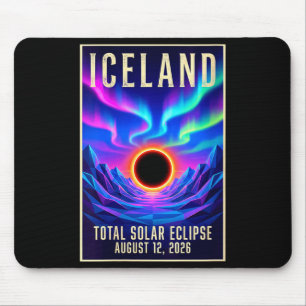 Kunst der Frauen Sonnenfinsternis 2026 Totalität 1 Mousepad