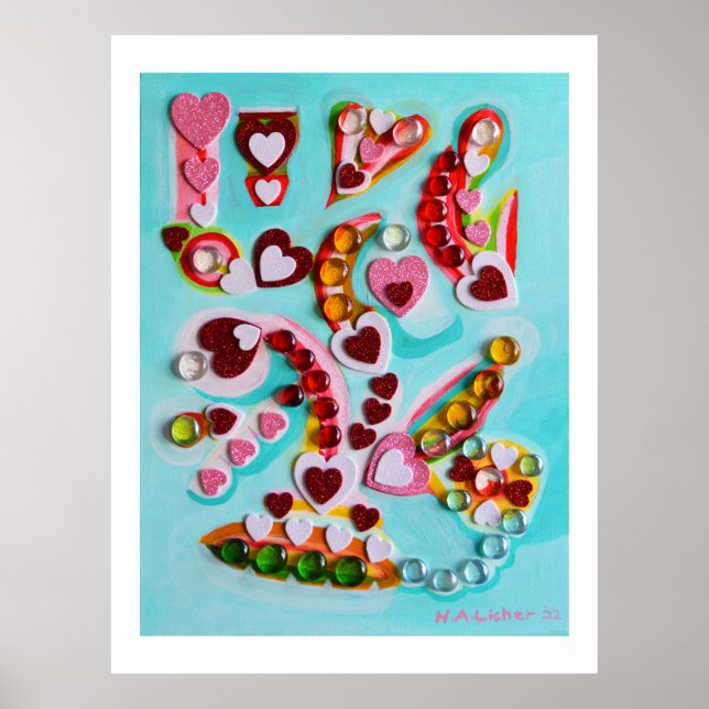 Kunst der Liebe Poster (Vorne)
