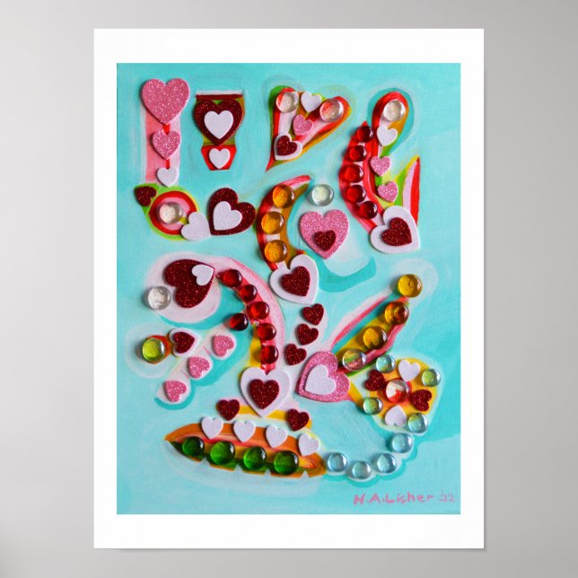 Kunst der Liebe Poster (Vorne)