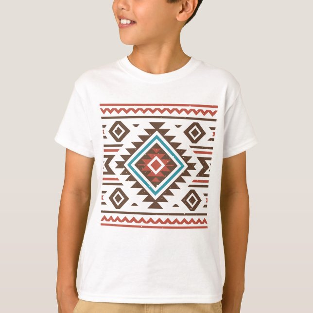 Kunst der Native Americans T-Shirt (Vorderseite)