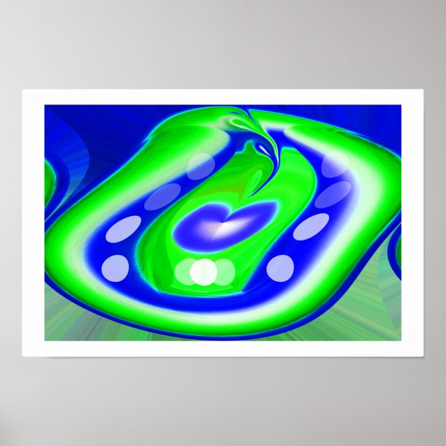 Kunst der natürlichen Dimension Poster (Vorne)