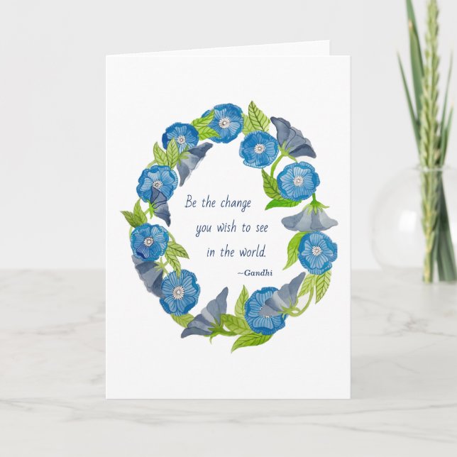 Kunst der Wohltätigkeit Karte (Vorderseite)