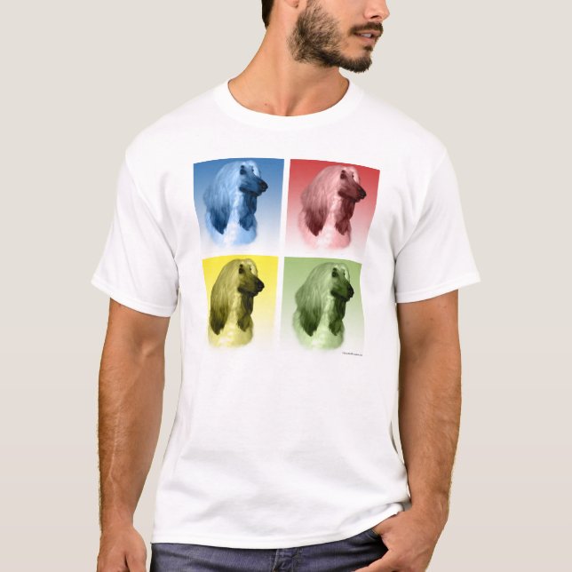 Kunst des afghanischen Pops T-Shirt (Vorderseite)