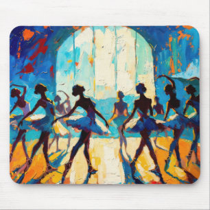 Kunst des Balletts (#1) Ölgemälde Mousepad