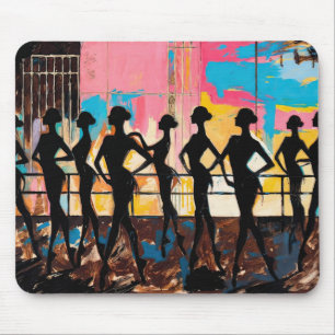 Kunst des Balletts (#2) Ölgemälde Mousepad
