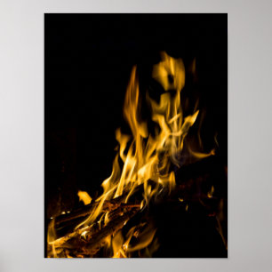 Kunst des Feuers Poster