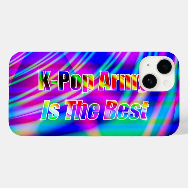 Kunst des K-Pops Case-Mate iPhone Hülle (Rückseite (Horizontal))