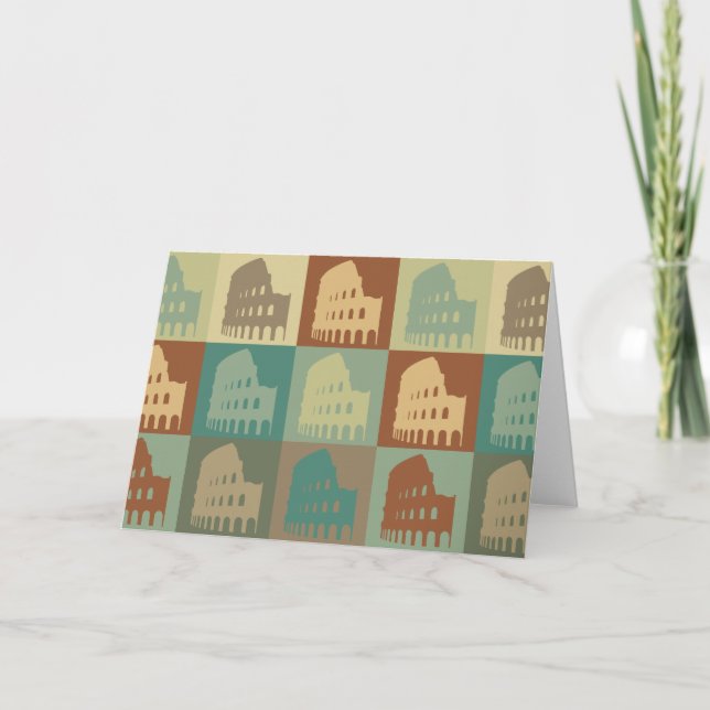 Kunst des lateinischen Pops Karte (Vorderseite)