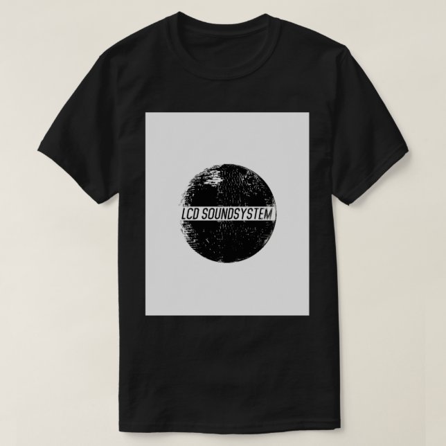 Kunst des LCD-Soundsystems Grafik T - Shirt (Design vorne)