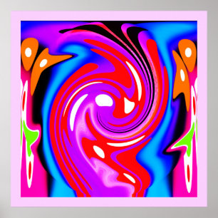 Kunst des Mistral Poster