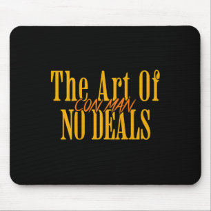 Kunst des Nicht-Geschäfts Betrüger Pun Fake Trump Mousepad