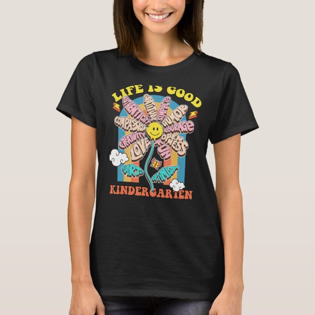 Kunst des Optimismus 1. GRADE blühende Daisy Fanta T-Shirt (Vorderseite)