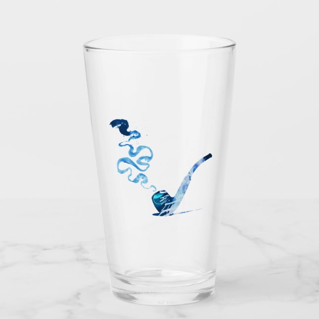 Kunst des Pfeiferauchens 2 Glas (Vorderseite)