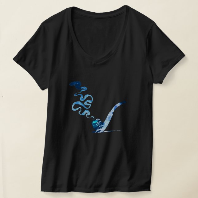 Kunst des Pfeiferauchens 2 T-Shirt (Ablage )