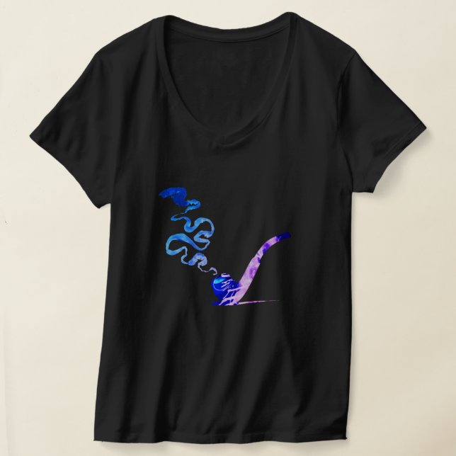 Kunst des Pfeiferauchens (Miami) T-Shirt (Ablage )