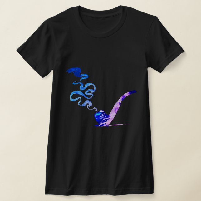Kunst des Pfeiferauchens (Miami) T-Shirt (Ablage )