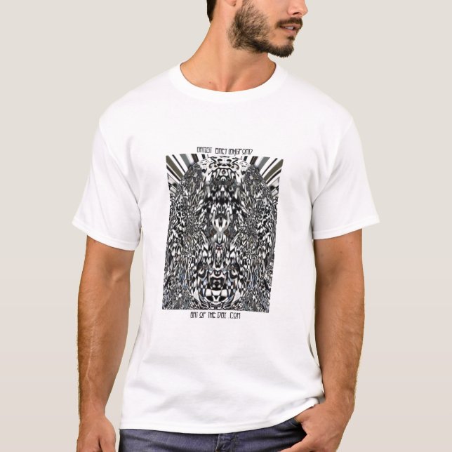 Kunst des Tagesplakats T-Shirt (Vorderseite)