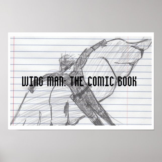Kunst des Wing Man Poster (Vorne)