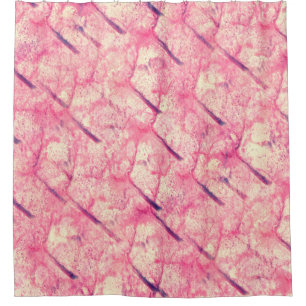 Kunst Die rosa Aquarellfarbe Klappe Wasserfarbe Duschvorhang